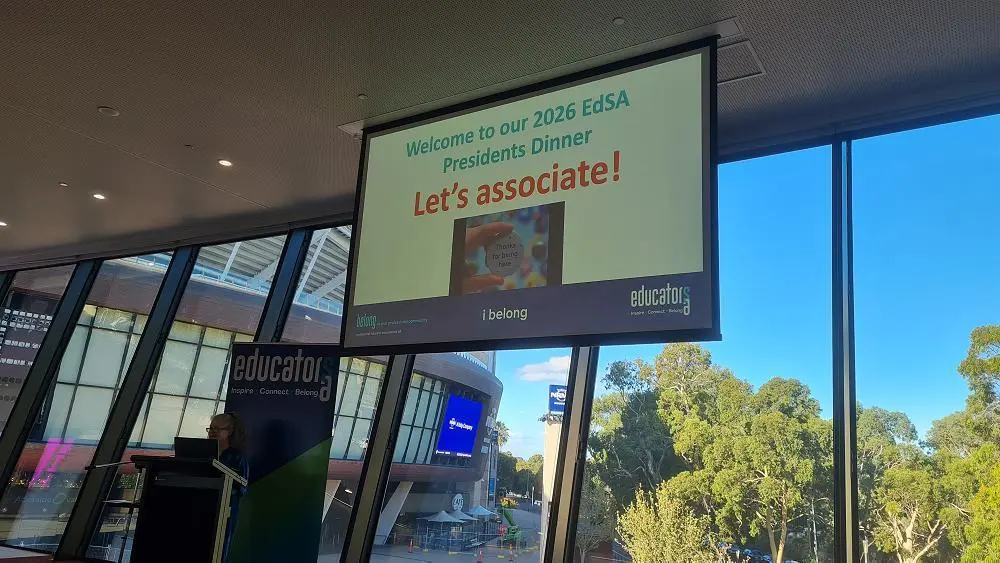 We’ve joined Educators SA